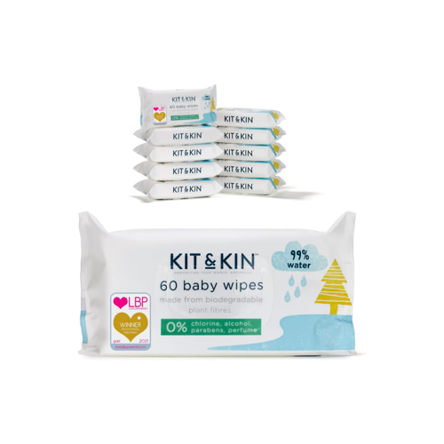 Kit & Kin 100% Biodegradable Baby Wet Wipes